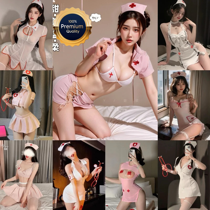 ชุดคอสเพลย์ พยาบา รุ่น P001 ชุดนอนไม่ได้นอน ชุดนอนเซ็กซี่   Yuyie888