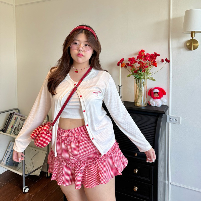 Little chubby Cadigan🍒🎀”คาดิแกนที่สีน่ารักสาวอวบต้องมีสุดๆ“