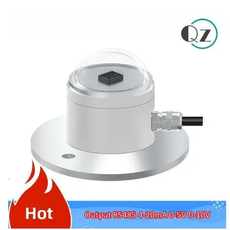RS485 1W รวม Solar Radiation Sensor Sun Radiation Meter Solar Radiation Meter Sensor Solar Pyranomet