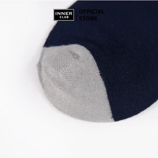 INNERCLUB ถุงเท้าข้อสั้น รุ่นDouble Soft-Two Tone สัมผัสละมุน อ่อนโยนต่อผิว แพค 6 คู่ ถุงเท้าใส่สบาย ถุงเท้าข้อสั้น Sock
