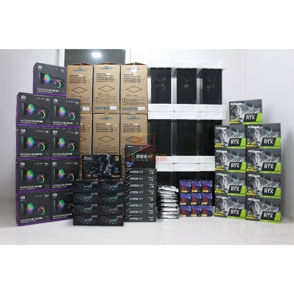 คอมประกอบ i7 8700 / RTX2060 6GB / RAM16GB / SSD240GB / PSU650W / ชุดน้ำปิด1ตอน