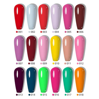ชุดสีเพ้นท์เล็บ 12 สี แถมพู่กันในชุด สีแน่นสวย สินค้าพร้อมส่งในไทย