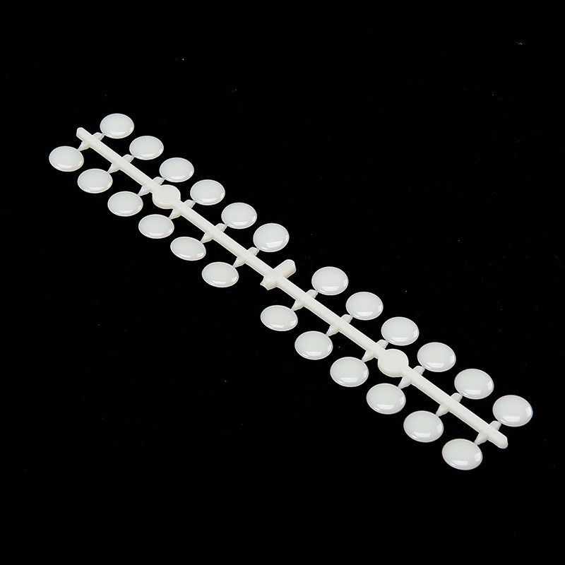 120 ชิ้น ชาร์ทโชว์สี ชาร์ทกลมติดขวด ชาร์ทติดขวด Bottle Color Display 12mm Flatback Round Coloring False Tips - รูปที่ 2