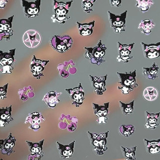 สติกเกอร์ติดเล็บลายการ์ตูนน่ารักๆ แผ่นละ 8 บาท สินค้าพร้อมส่งในไทย