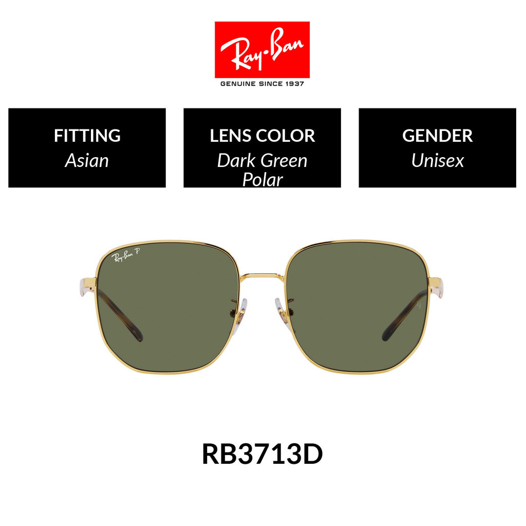 แว่นตา RAY-BAN  - RB3713D 001/9A แว่นกันแดด