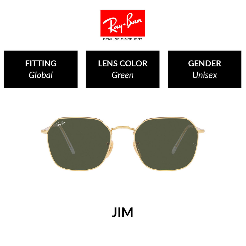 Ray-Ban Jim 0RB3694 001/3155 Sunglasses แว่นกันแดด