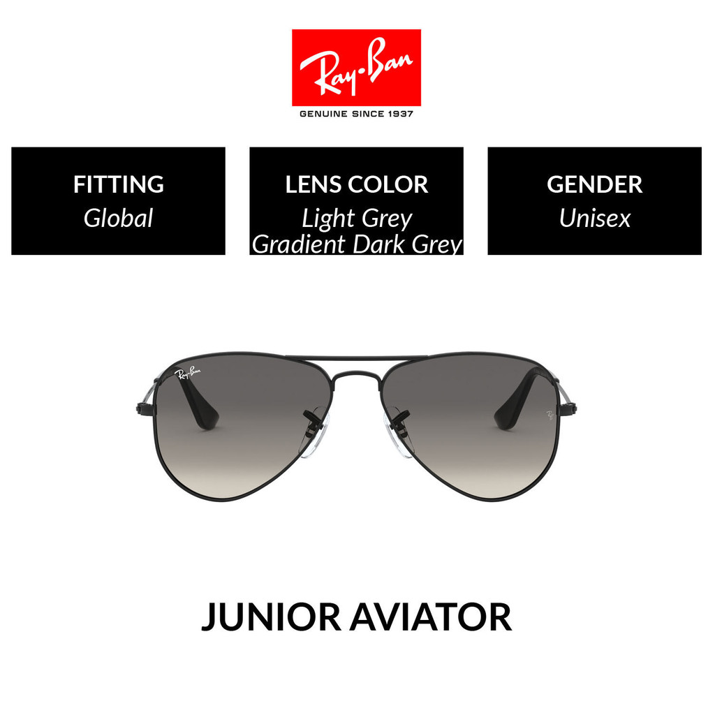 Ray-Ban JUNIOR AVIATOR - RJ9506S 220/11 -Sunglasses แว่นกันแดด