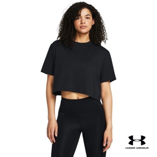 Under Armour Women's UA Boxy Crop Simple Short Sleeve