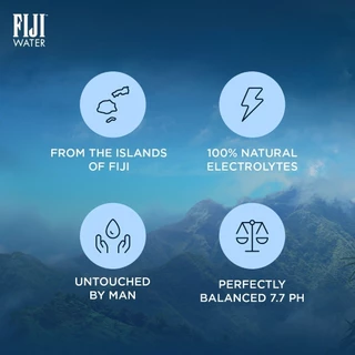 [ส่งในกทม.และปริมณฑล อยุธยา] FIJI Water น้ำแร่ฟิจิ 330 มล. X 24 ขวด