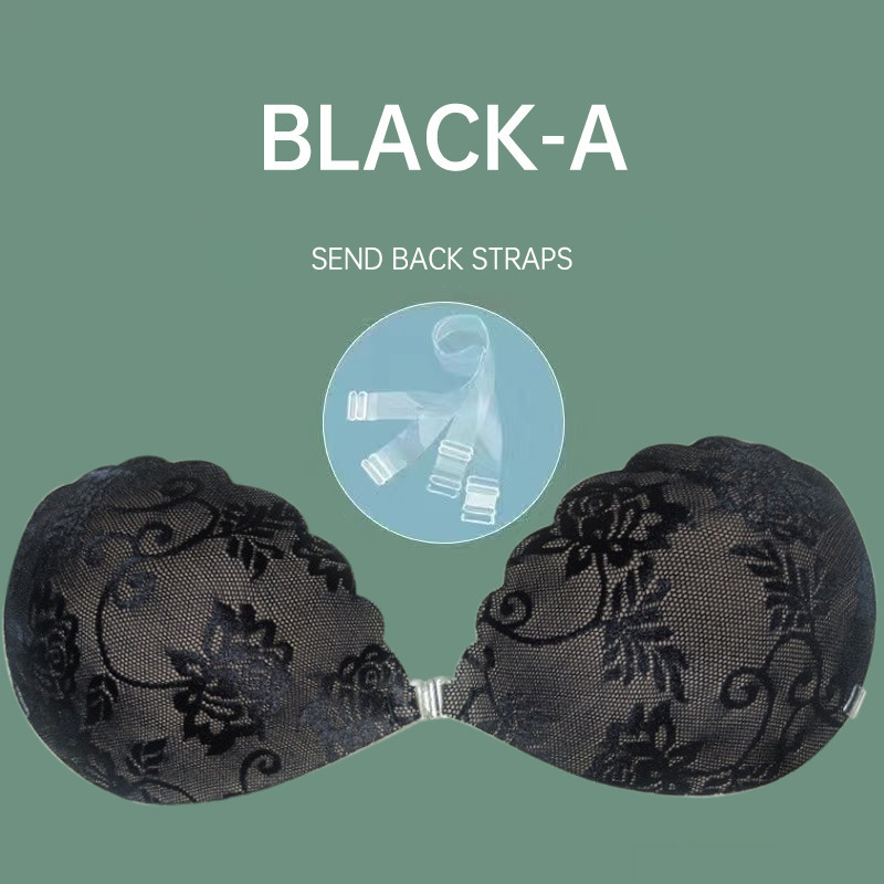 🔥【เตรียมส่ง】🔥Anti-SLIP ที่มองไม่เห็นหน้าอก ผู้หญิง Push-up Seamless Chest Patch Lace Shell Chest Paste H - รูปที่ 2