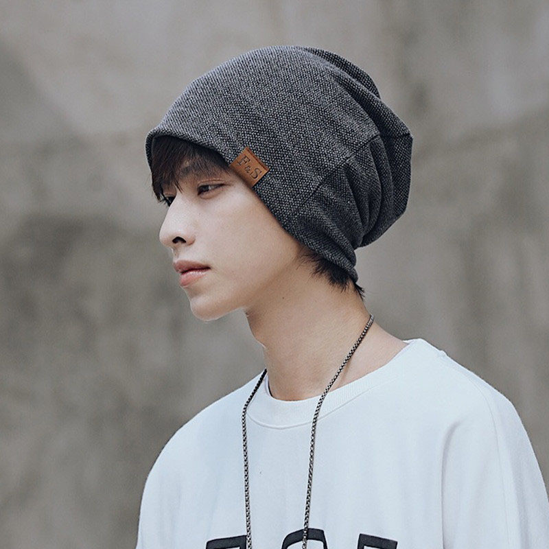 TLHGQ หมวกผ้าขนสัตว์ถักลําลอง ระบายอากาศ ทรงหลวม สไตล์เกาหลี สําหรับผู้ชาย และผู้หญิง