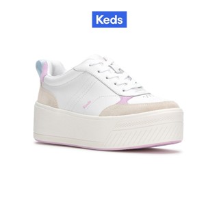KEDS รองเท้าผ้าใบ มีส้น รุ่น SKYLER II LEATHER/SUEDE หลากสี …
