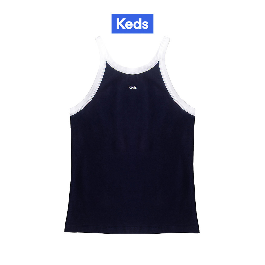 KEDS เสื้อกล้าม รุ่น KEDS BINDING TANK TOP สีกรม ( F24APT01010 )