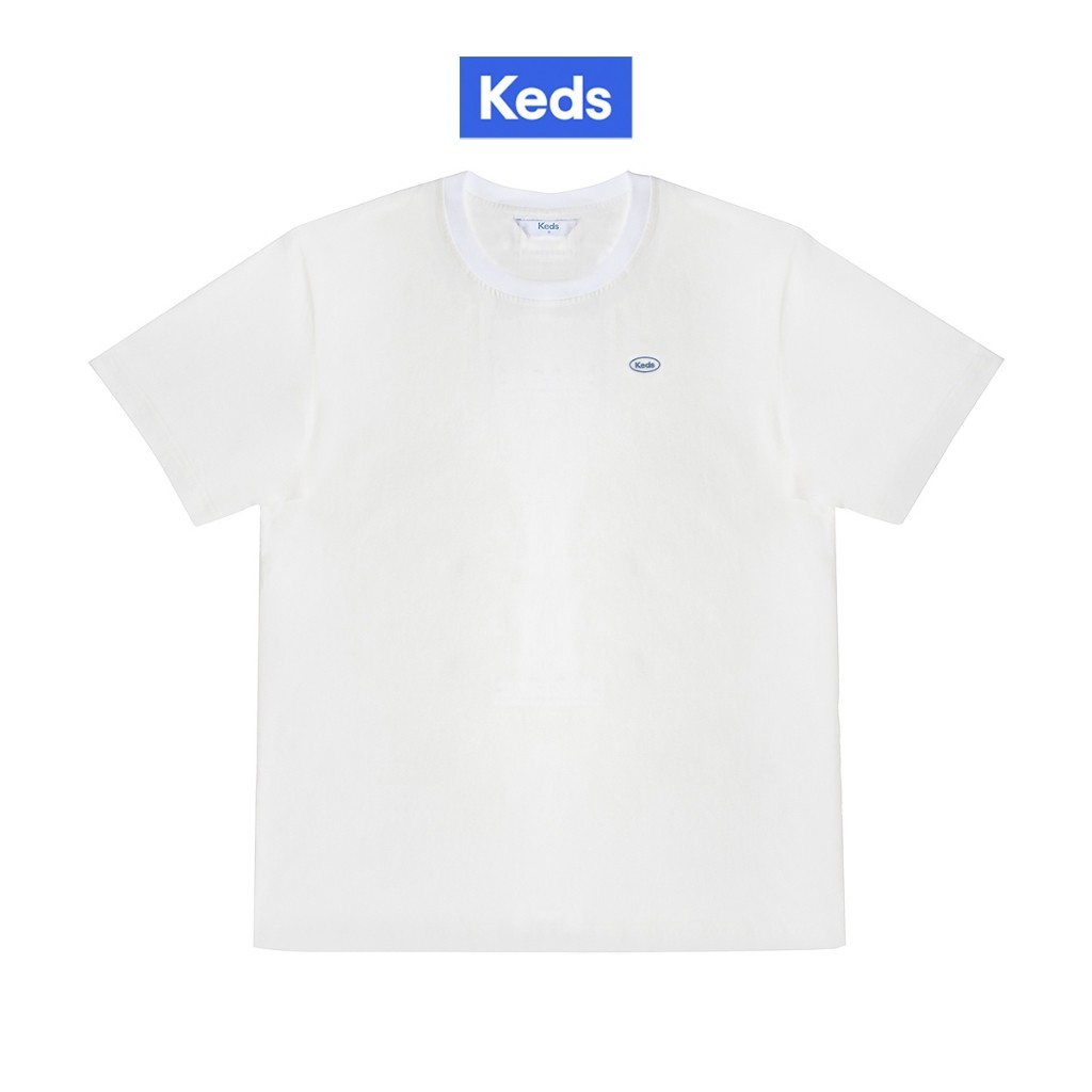 KEDS เสื้อยืด รุ่น KEDS LOOSE T-SHIRT สีขาว ( F24APT02013 )