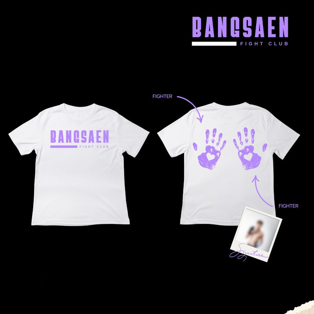 高品质 เสื้อยืด Bangsaen Fight Club - Bangsaen Fight Club เสื้อยืดแขนสั้น棉