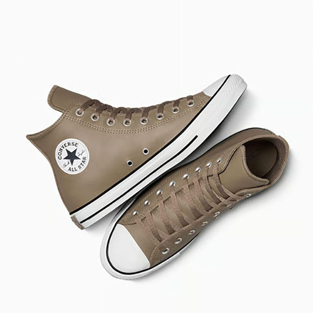 CONVERSE حذاء CTAS Seasonal Color Leather HI — بني — صورة 3