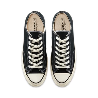 CONVERSE รองเท้า CHUCK 70 CANVAS OX BLACK - 162058CU_CABKXX