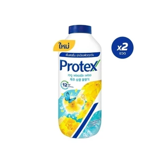 [มี 3 แพ็คให้เลือก] แป้งเย็น โพรเทคส์ เจจู ฟลอรัลเฟรช 280 กรัม Protex Talcum Powder Jeju Floral Fresh 280g Twinpack