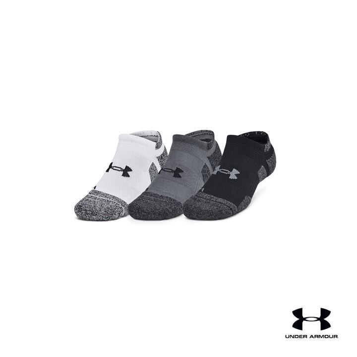 Under Armour Unisex UA Performance Tech Pro 3-Pack No Show Socks