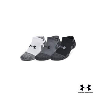 Under Armour Unisex UA Performance Tech Pro 3-Pack No Show S…