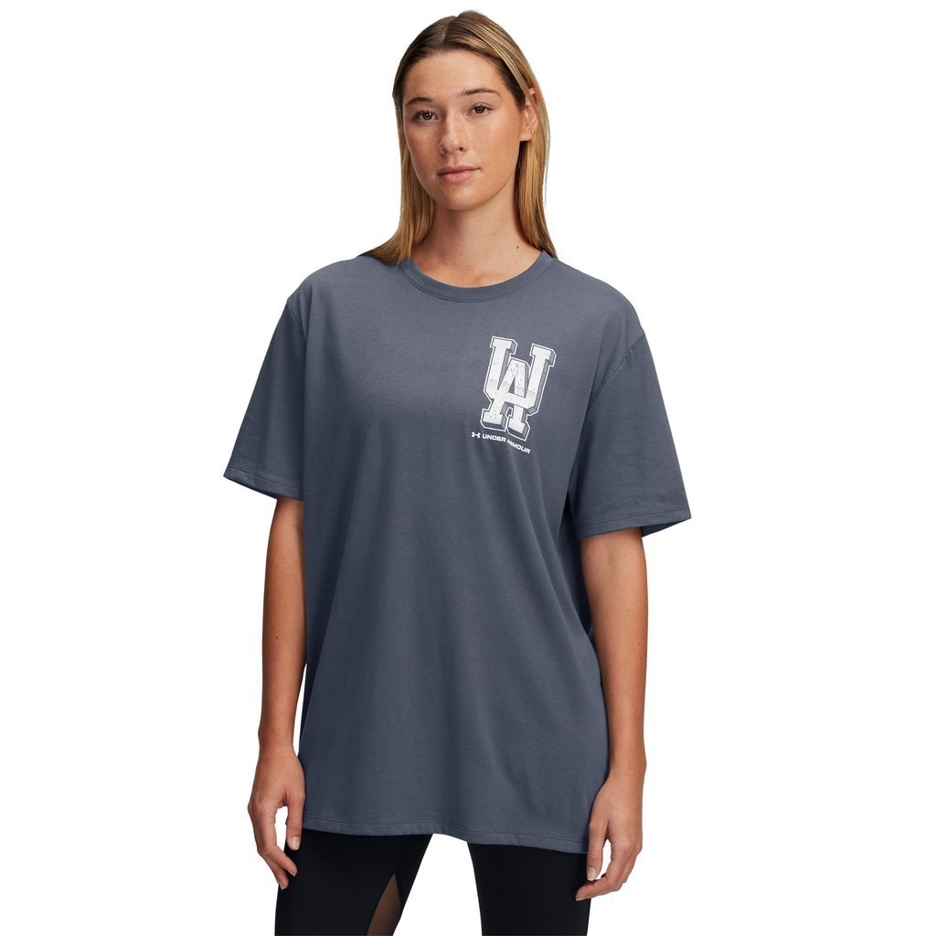 Under Armour Women's UA Collegiate Oversized Short Sleeve — صورة 2