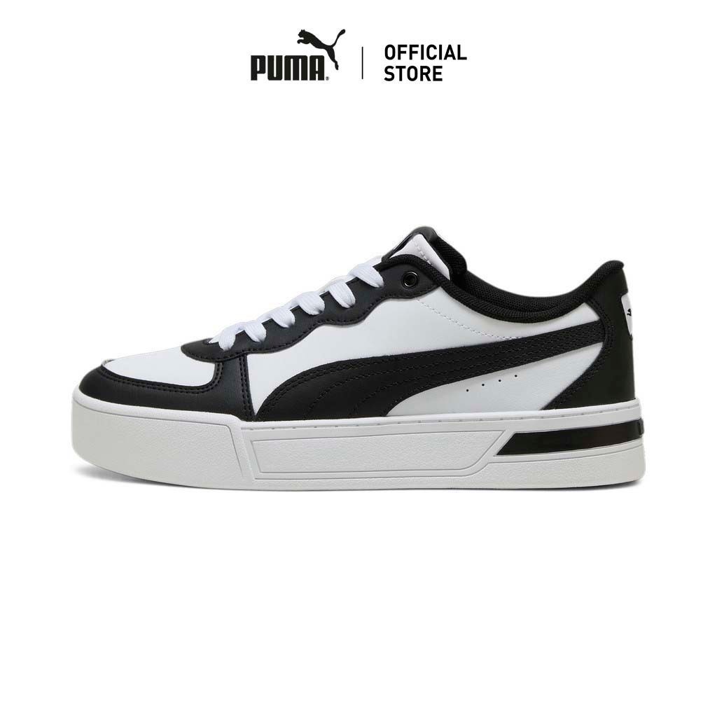 PUMA BASICS - รองเท้ากีฬาผู้หญิง Skye สีขาว - 37476425