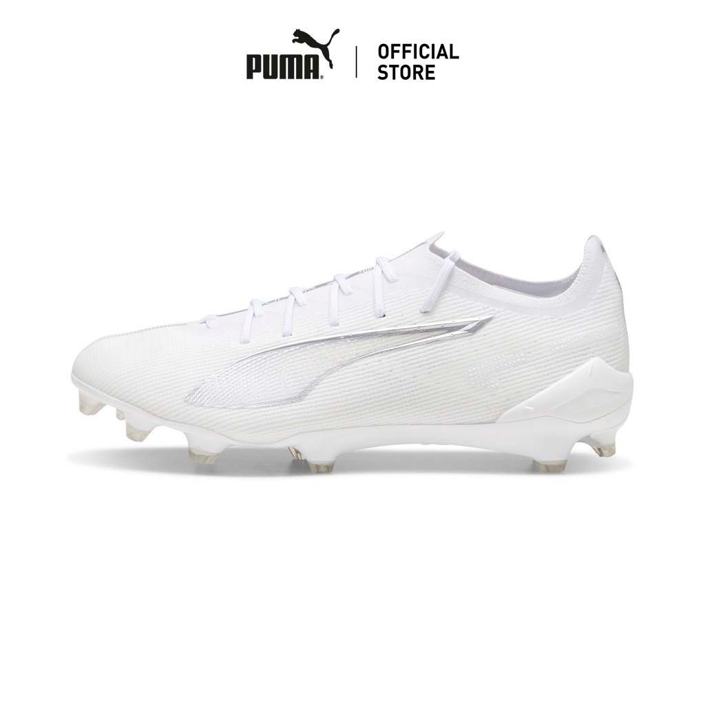 PUMA FOOTBALL - รองเท้าฟุตบอล ULTRA 5 ULTIMATE FG สีขาว  10768304