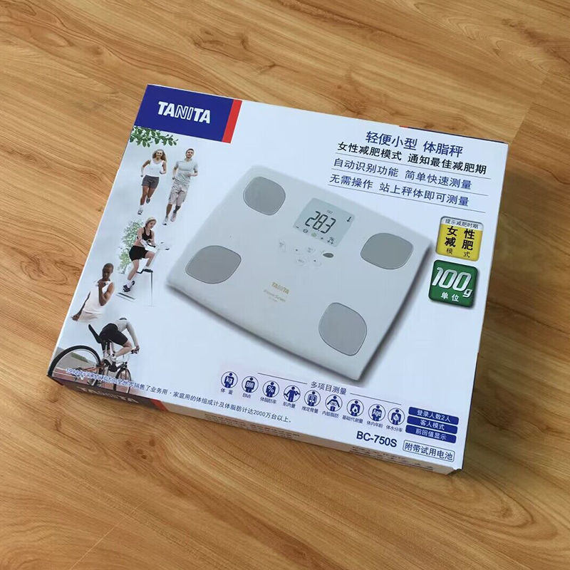 ร่างกายมนุษย์ในครัวเรือน BC-750S ชั่งน้ำหนักอิเล็กทรอนิกส์ Bailida แบบพกพา ขนาดเล็ก สุขภาพ VFYN