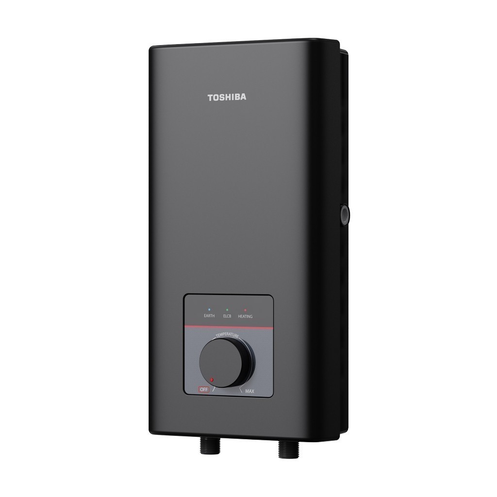 TOSHIBA เครื่องทำน้ำอุ่น TWH-38MFNTH(K)-CB 3800 วัตต์ สีดำ จัดส่งโดย HomePro