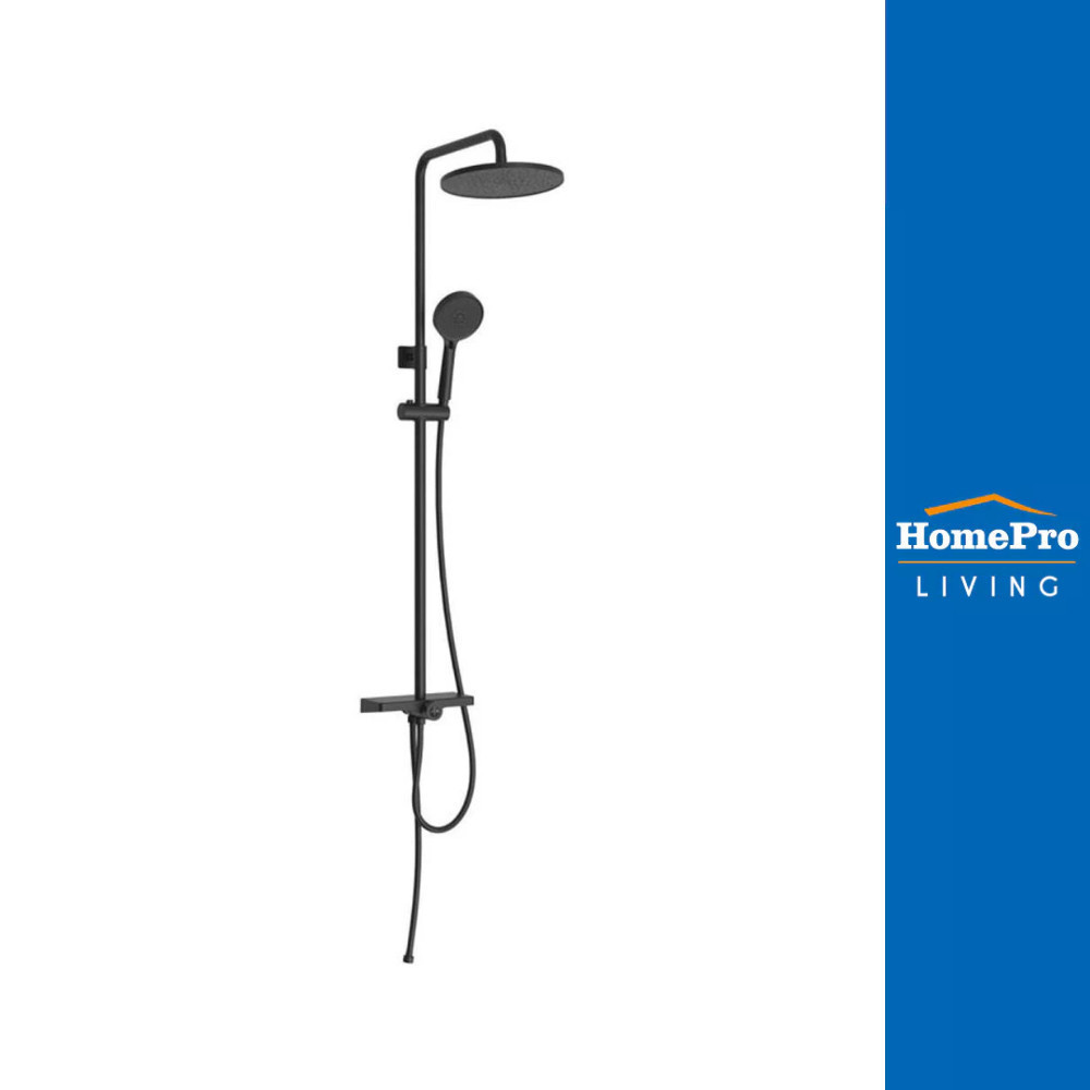 HAFELE ฝักบัว RAIN SHOWER 495.60.089 สีดำ