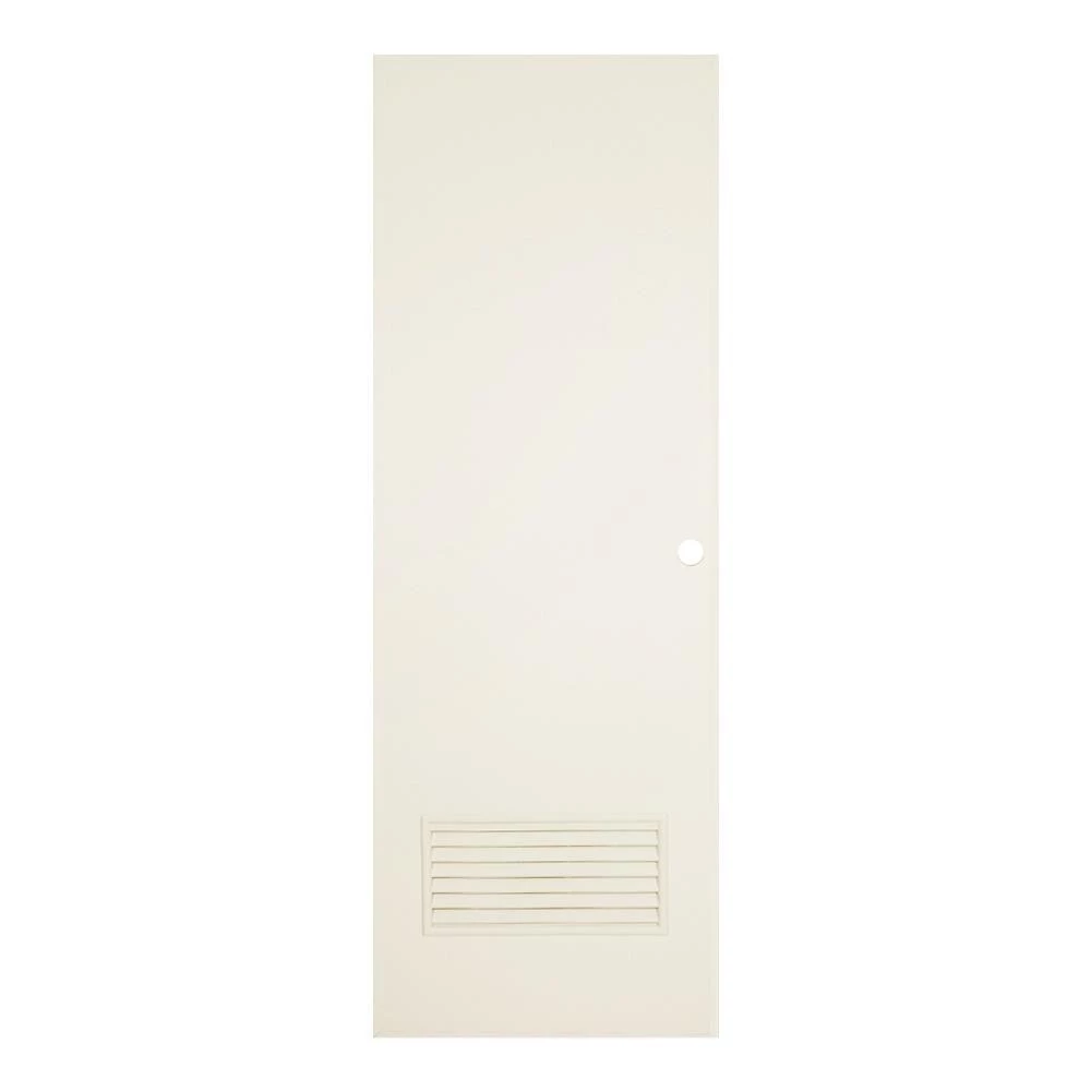 AZLE ประตูห้องน้ำ PVC AZ-2 เกล็ดล่าง UV มอก.70X200 ซม. สีครีม จัดส่งโดย HomePro