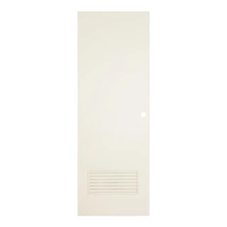AZLE ประตูห้องน้ำ PVC AZ-2 เกล็ดล่าง UV มอก.70X200 ซม. สีครีม จัดส่งโดย HomePro