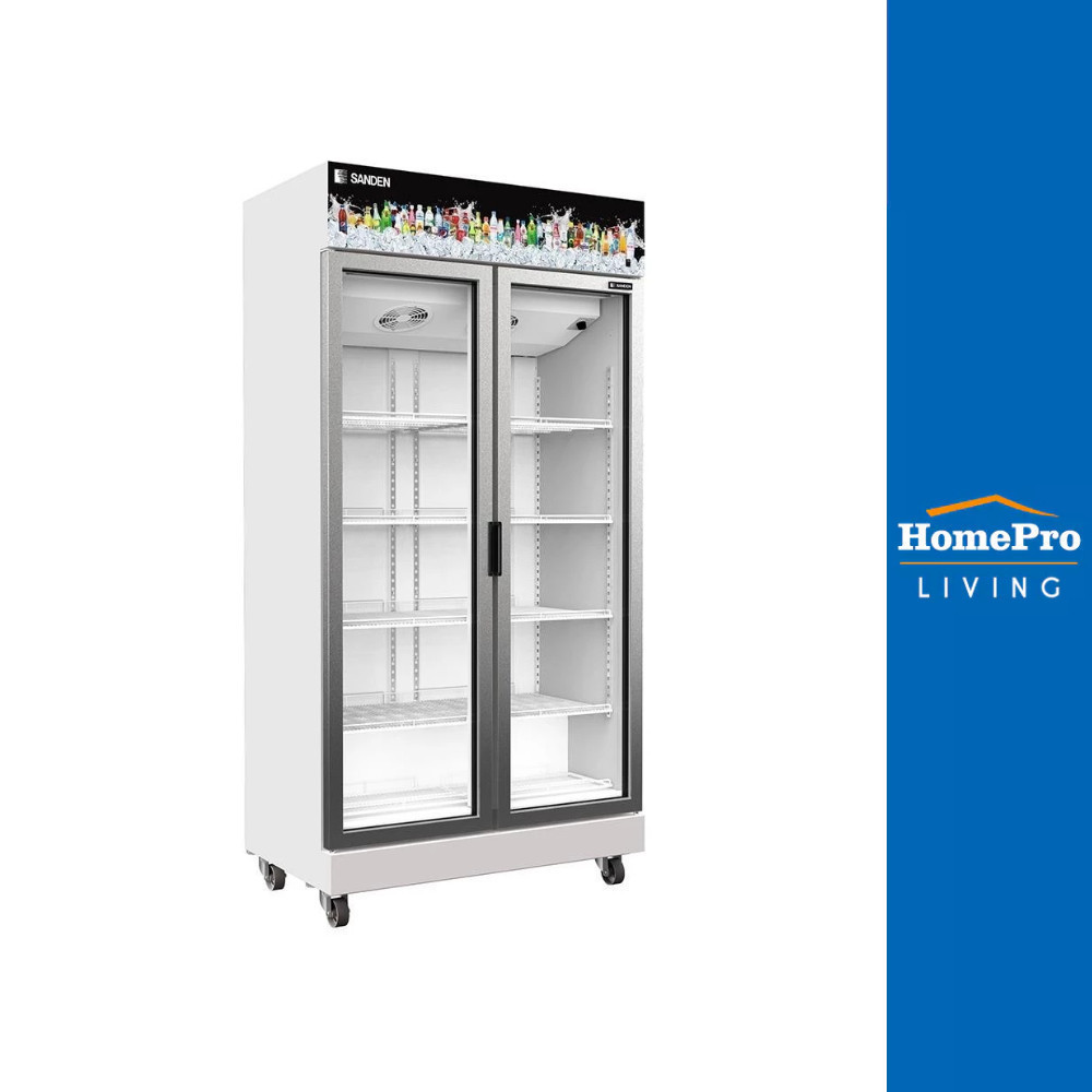 SANDEN ตู้เครื่องดื่ม 2 ประตู รุ่น SPN1005 23คิว