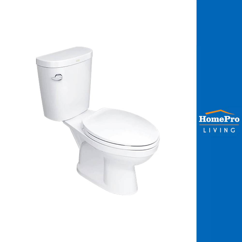 AMERICAN STANDARD สุขภัณฑ์ 2 ชิ้น TF-2697NW-WT-0 4.5L สีขาว จัดส่งโดย HomePro ชักโครก โถส้วม