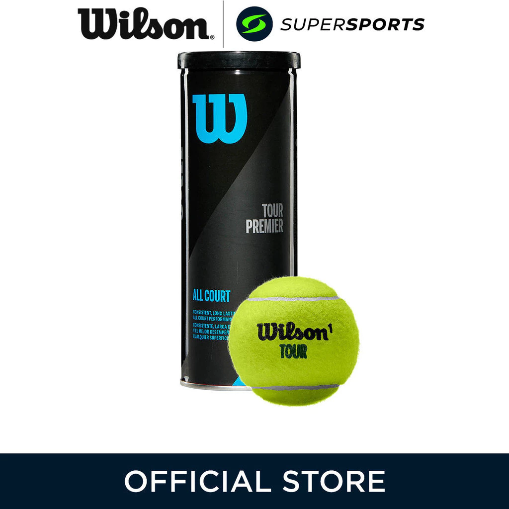 WILSON Tour Premier All Court ลูกเทนนิส (แพ็ค 3 ลูก)