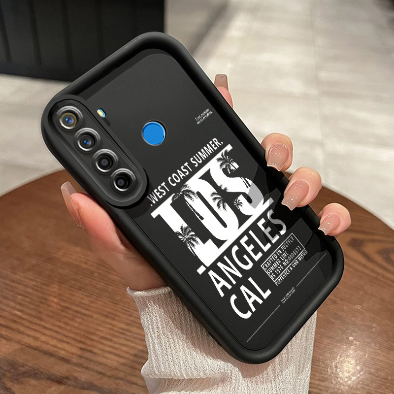 เคสสำหรับ Realme 5 5i 5s 6i C3 C3i Narzo 10 Narzo 10A Narzo 20A เคสป้องกันเคสซิลิโคนกันกระแทกมีแบรนด์โทรศัพท์อินเทรนด์