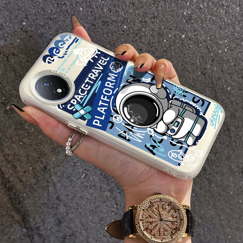 เคสสำหรับ VIVO Y02 Y02A Y02T Y11 2023 Y02s เคสนักบินอวกาศกันแดดป้องกันปลอกเคสมือถือโปร่งแสง