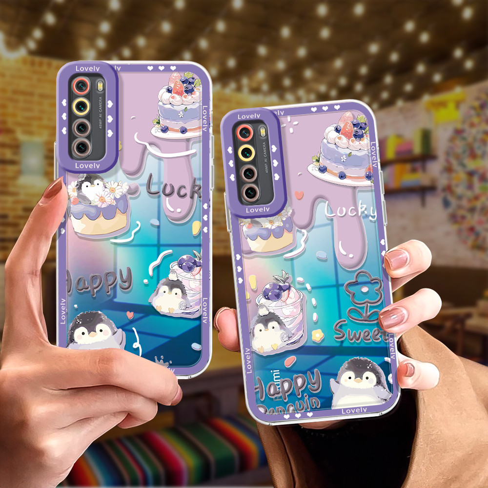 เพนกวินครีม เคส Redmi 10 10c 10x 10a 9 9a 9t note 11 11s 10 9 8 pro poco x3 gt 4G 5G h3m1051