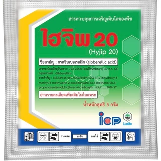 ไฮจิพ 20 (ขนาด 5 กรัม) ควบคุมการยืดช่อดอกของไม้ผล