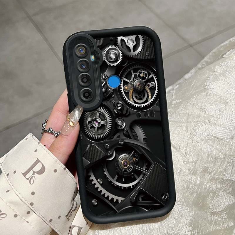 เคสสำหรับ Realme 5 5i 5s 6i C3 C3i Narzo 10 Narzo 10A Narzo 20A เคสป้องกันการกระแทกซิลิโคนกรอบมือถือส่วนบุคคล