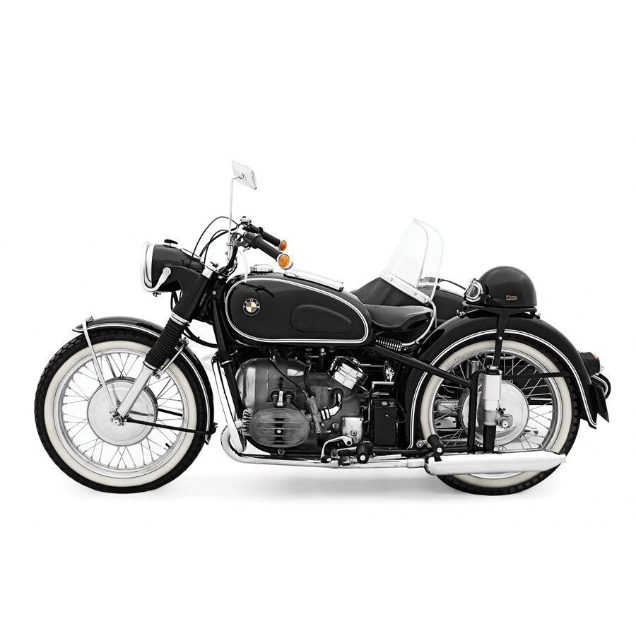 โปสเตอร์รถมอเตอร์ไซค์BMW R51/3 R67 R68 R50 R60 R69S Classic คลาสสิก รับทำโปสเตอร์ รับทำกรอบตามขนาด