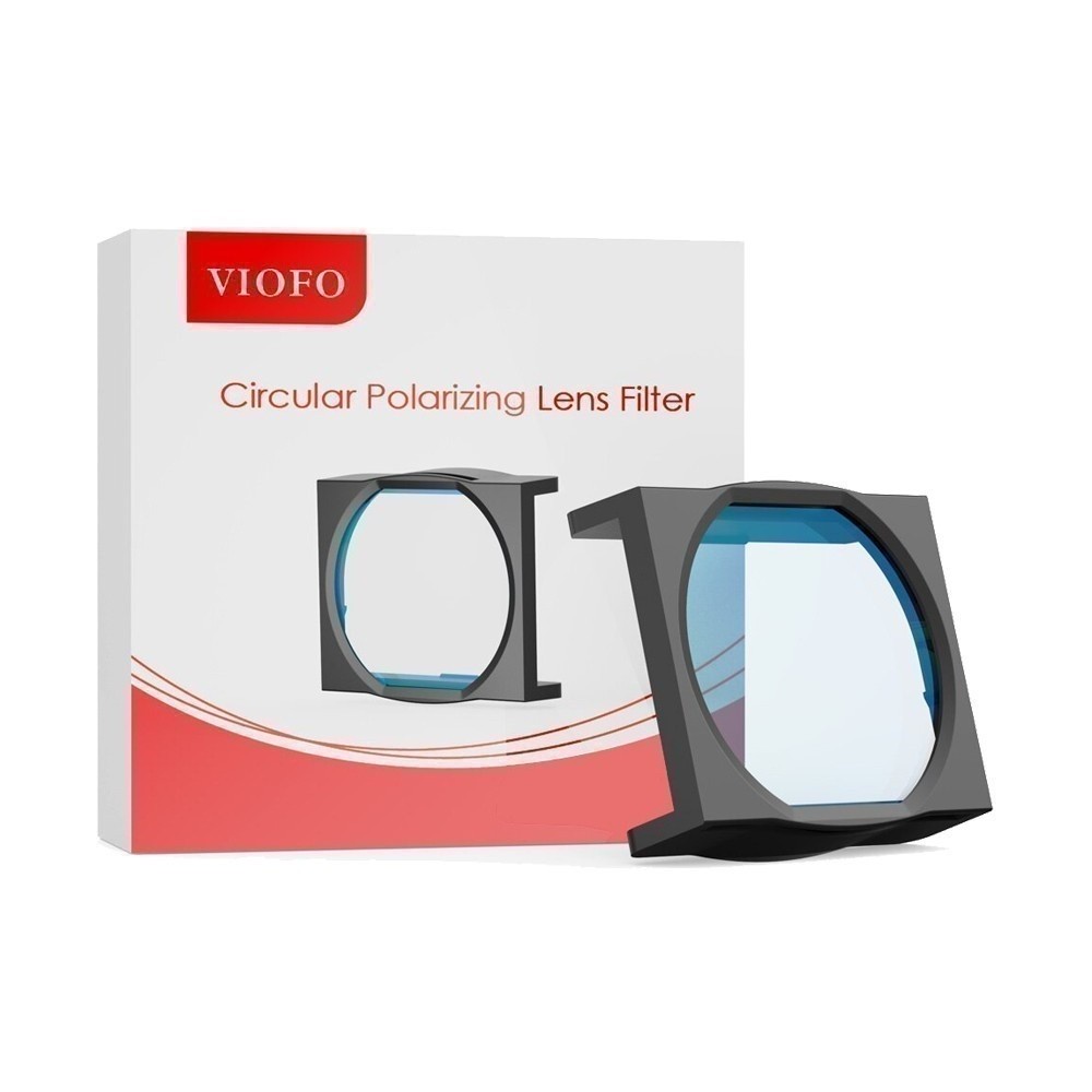 VIOFO CPL Filter ช่วยลดการสะท้อนแสง ใช้กับกล้องติดรถ VIOFO A119V3 / A129 / A129 Duo / A129 Plus / A1