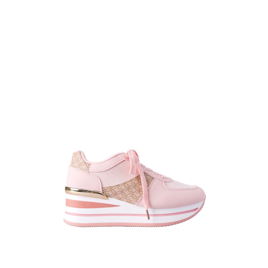 Villains SF FAYE Platform Chunky Sneakers รองเท้าผ้าใบแพลตฟอร์มผู้หญิง ส้นสูง 2.8"