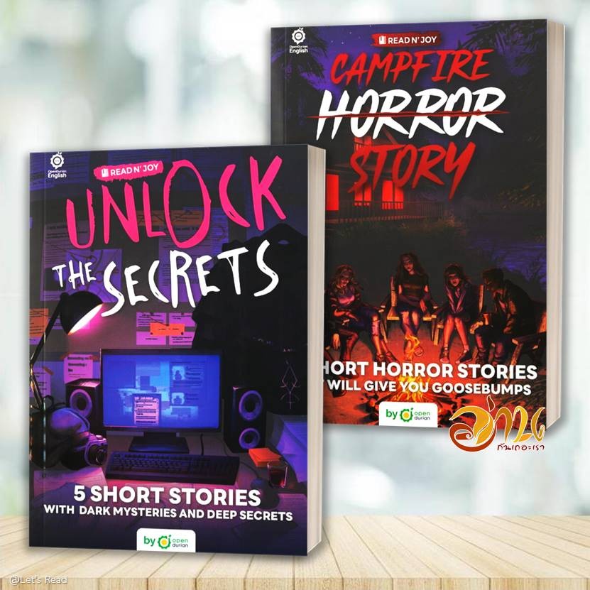 หนังสือ READ N' JOY: UNLOCK THE SECRETS/UNLOCK THE SECRETS โดย: OpenDurian  สนพ: OpenDurian  หนังสือ
