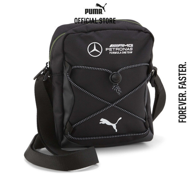 PUMA AUTO - กระเป๋าพกพา Mercedes-AMG Petronas Motorsport สีดำ - 09039901
