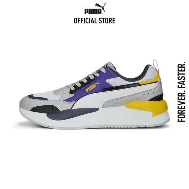 PUMA BASICS - รองเท้ากีฬา X-Ray 2 Square สีเทา - 37310874