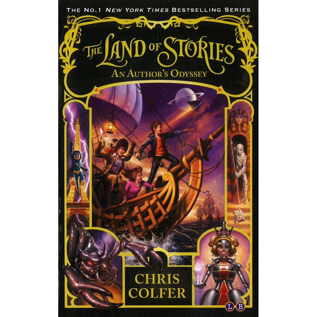 BBW หนังสือ LAND OF STORIES: AN AUTHOR'S ODYSSEY By CHRIS COLFER