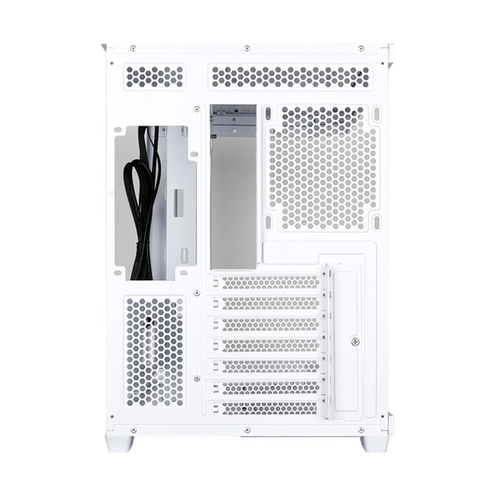 TSUNAMI ATX CASE (NP) CODE 9 W GAMING 1266K*4 WHITE - A0163328