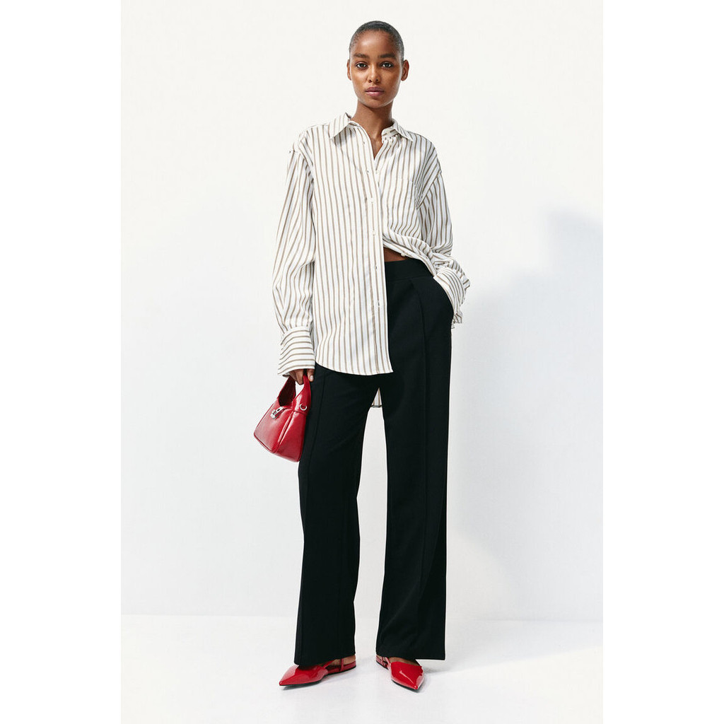 H&M Woman High-waisted tailored trousers 1091186_3