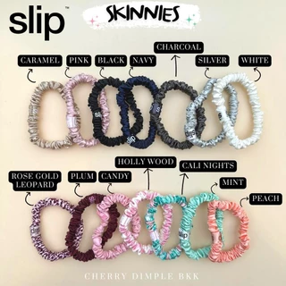 🍒ของแท้·ส่งไว·ถูก🍒SLIP SILK SKINNIES MIXED PINK, CARAMEL, BLACK
